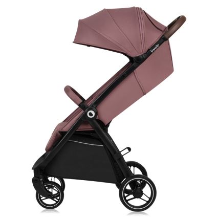 Lionelo - Ratiņš INGRID Pink Mauve