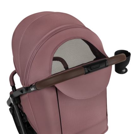 Lionelo - Ratiņš INGRID Pink Mauve