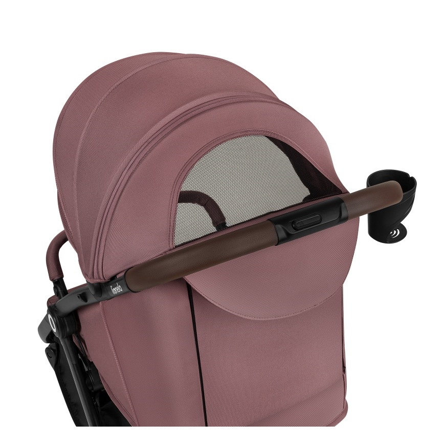Lionelo - Ratiņš INGRID Pink Mauve