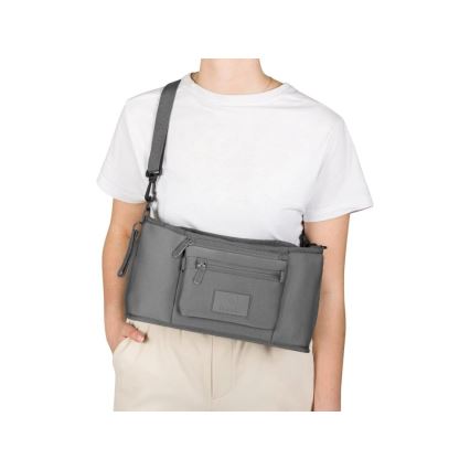 Lionelo - Ratiņu organizators LITTLE CUBE Grey Stone
