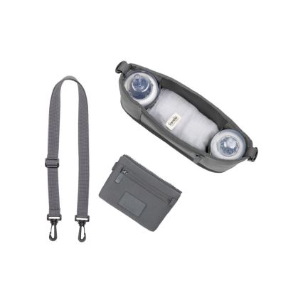 Lionelo - Ratiņu organizators LITTLE CUBE Grey Stone
