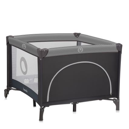 Lionelo - rotaļu būris BONNIE Grey Scandi
