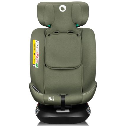 Lionelo - Bērnu autosēdeklis ar pagriežamu bāzi BASTIAAN ONE i-Size 40-150 cm Olīvzaļš