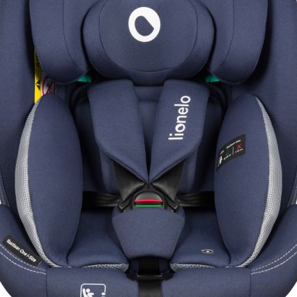 Lionelo - Bērnu autosēdeklis ar rotējošu bāzi BASTIAAN ONE i-Size 40-150 cm Blue Navy