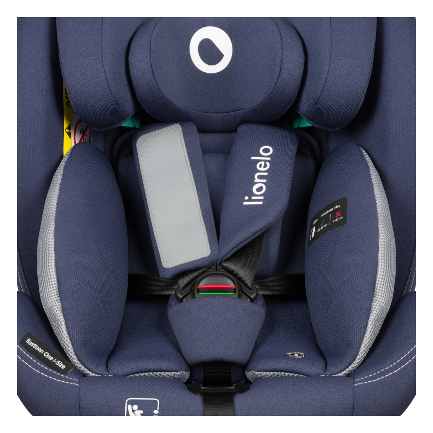 Lionelo - Bērnu autosēdeklis ar rotējošu bāzi BASTIAAN ONE i-Size 40-150 cm Blue Navy