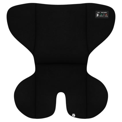 Lionelo - Rotējošs bērnu automašīnas sēdeklis ar bāzi LAVENDER i-Size 76-150 cm Black Carbon
