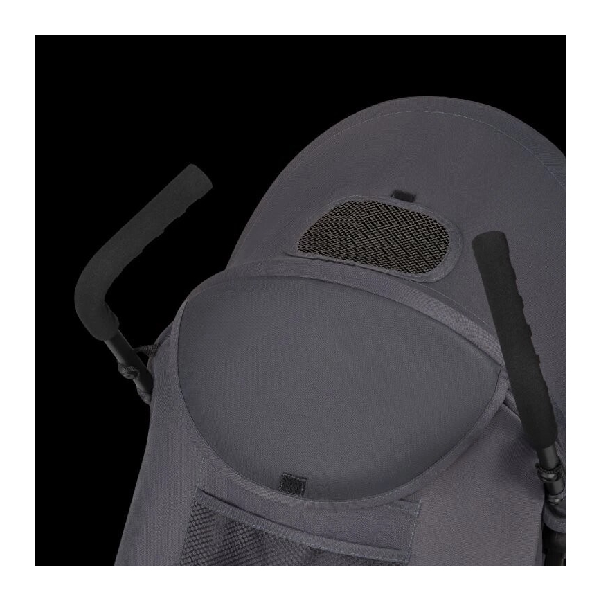 Lionelo - Salokamie ratiņi ELIA tumši pelēki