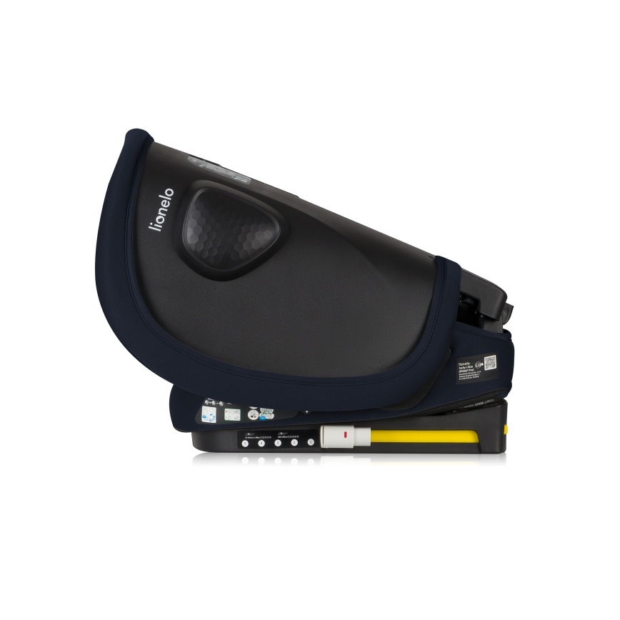 Lionelo - Salokāms bērnu autokrēsls NELLY i-Size 76-150 cm tumši zils