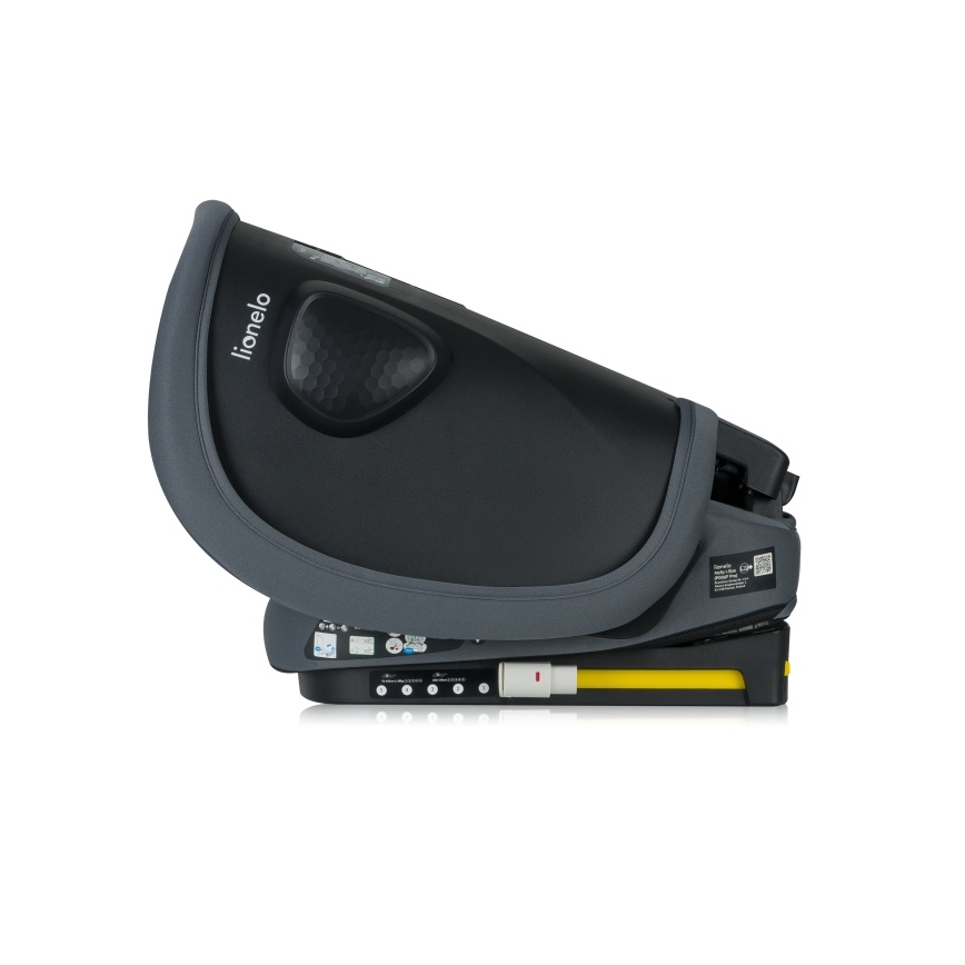 Lionelo - Salokāms bērnu autosēdeklis NELLY i-Size 76-150 cm grafīta pelēks