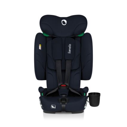 Lionelo - Salokāms bērnu autosēdeklis NELLY i-Size 76-150 cm tumši zils