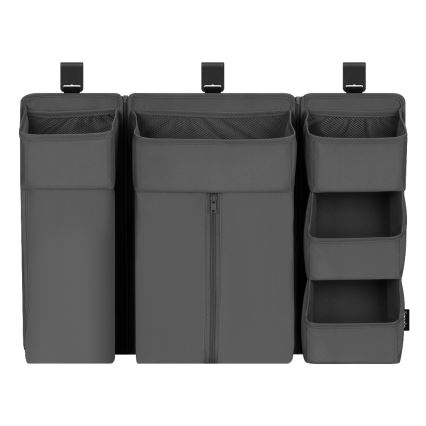 Lionelo - SIDEPOCKET organizators gultiņai 3 vienā, pelēks