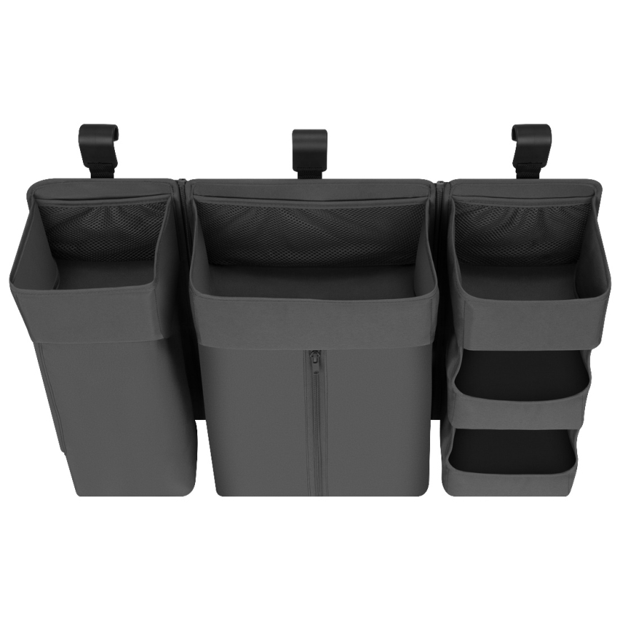 Lionelo - SIDEPOCKET organizators gultiņai 3 vienā, pelēks