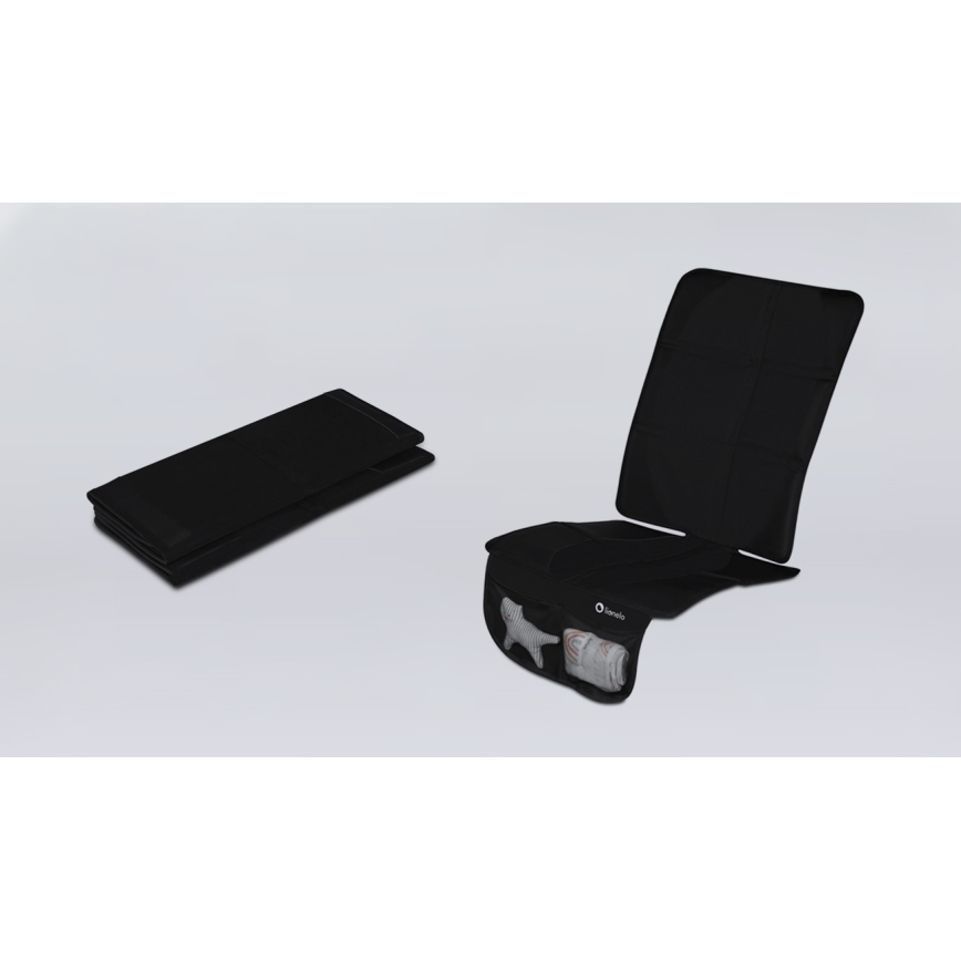 Lionelo - SIKKER autokrēsla aizsargs Black Carbon