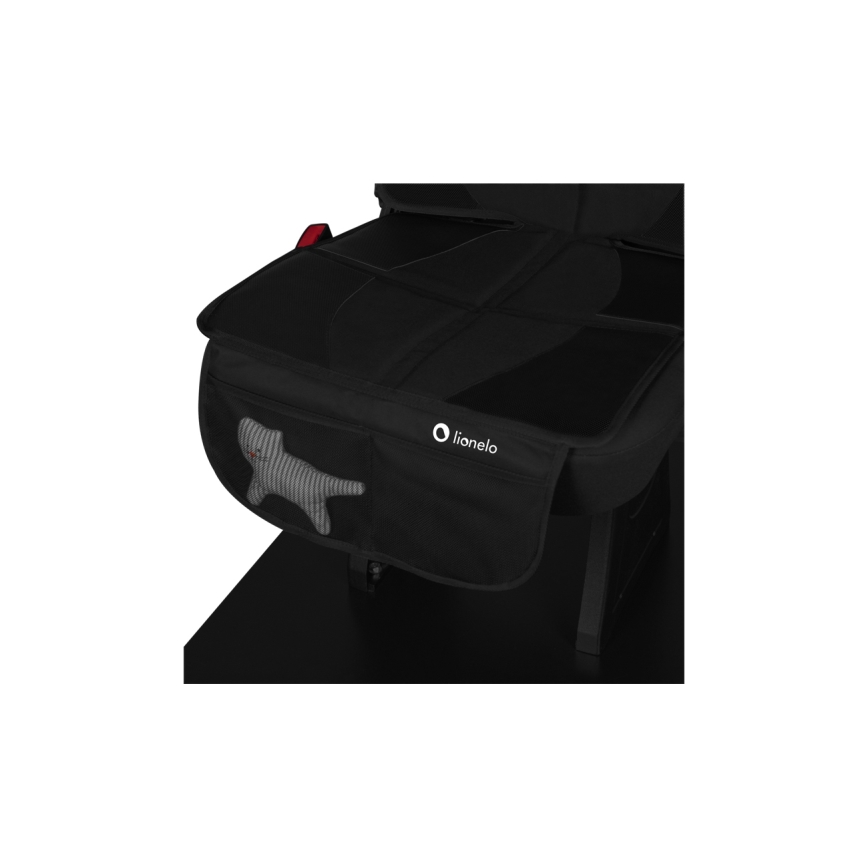 Lionelo - SIKKER autokrēsla paliktnis Black Carbon