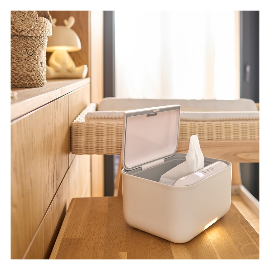 Lionelo - Sildītājs mitrajām salvetēm BABYBLISS 20W/230V