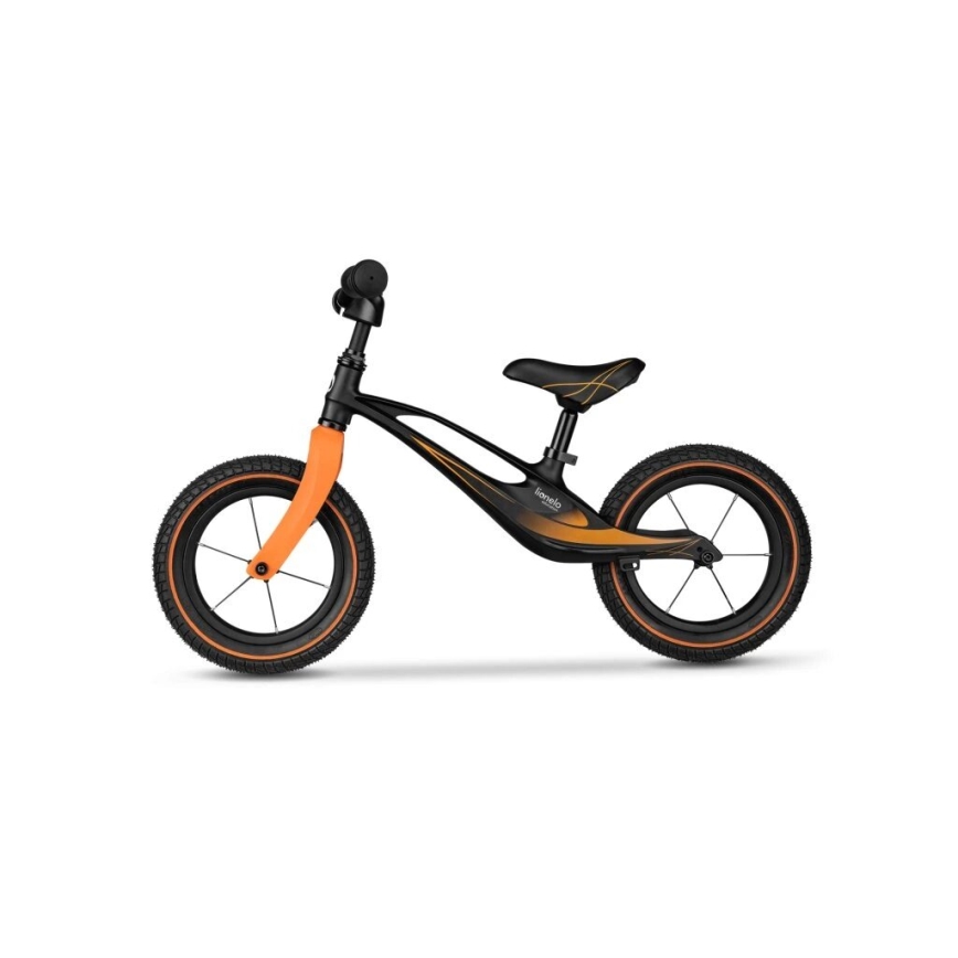Lionelo - Skrejritenis BART AIR melna/oranža