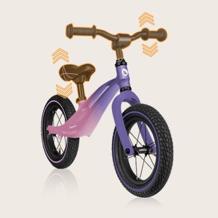 Lionelo - Skrejritenis BART AIR violeta/rozā