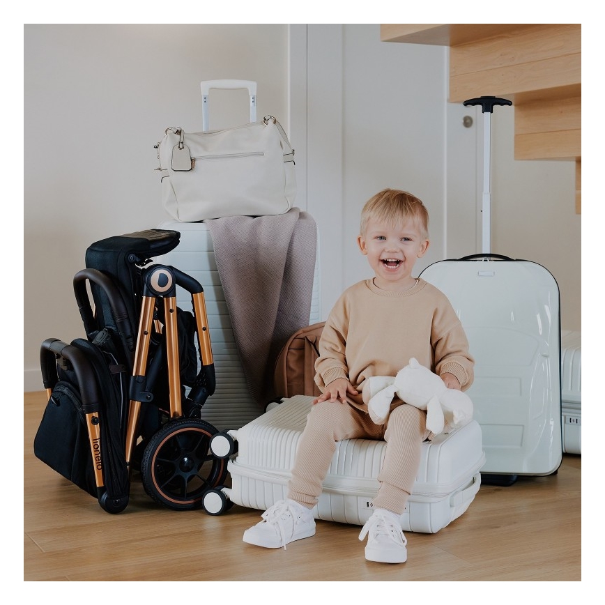 Lionelo - sporta rati CLOE melni/zelti