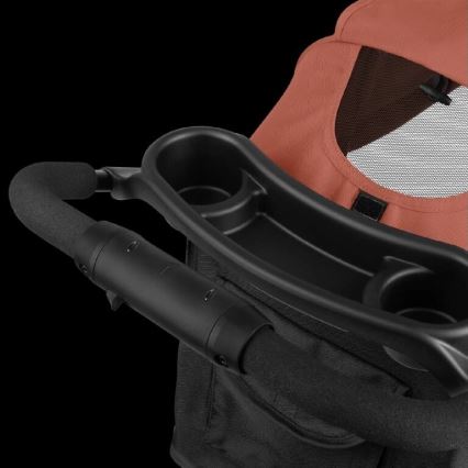 Lionelo - sporta rati EMMA PLUS ķieģeļsarkani/melni