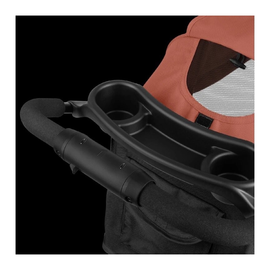 Lionelo - sporta rati EMMA PLUS ķieģeļsarkani/melni