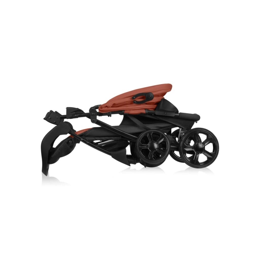 Lionelo - sporta rati EMMA PLUS ķieģeļsarkani/melni