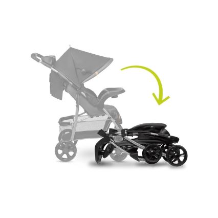 Lionelo - sporta rati EMMA PLUS melni