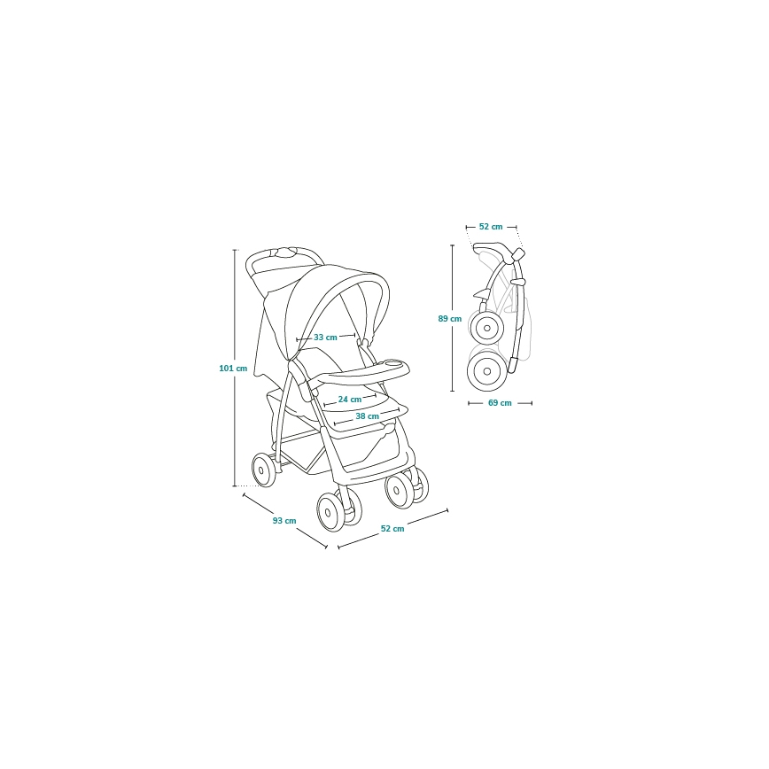 Lionelo - Sporta rati EMMA PLUS pelēki