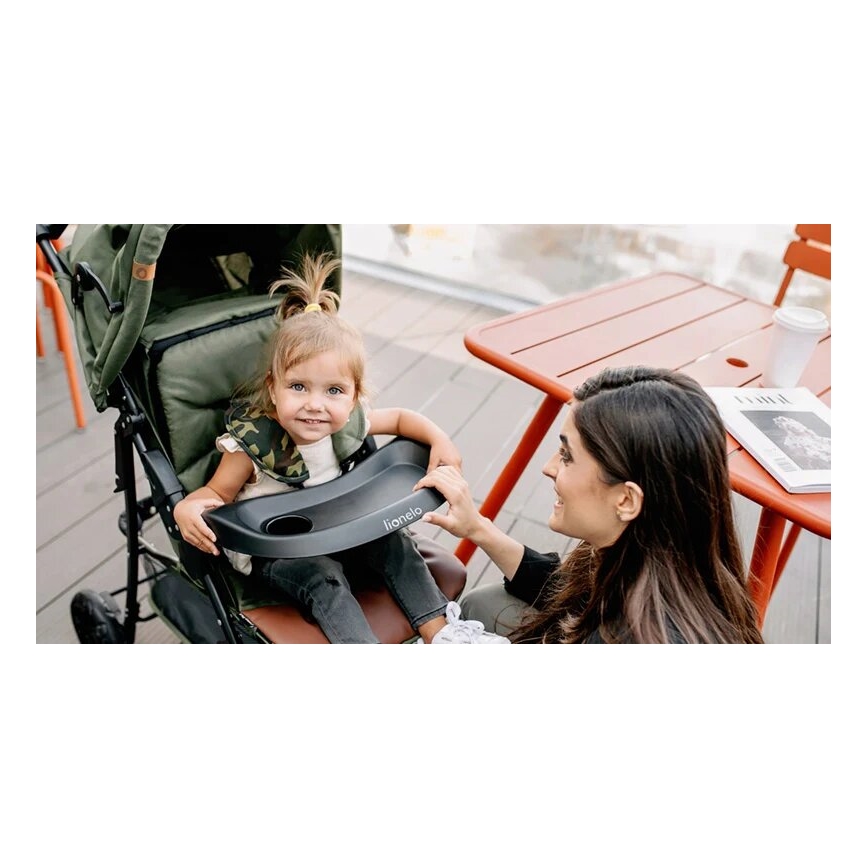 Lionelo - sporta rati EMMA PLUS zaļi/melni