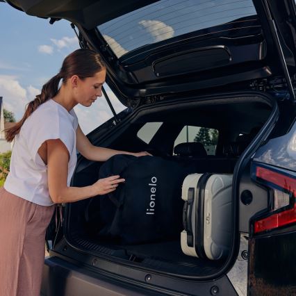 Lionelo - Sporta rati JULIE ONE Melns/Zelts