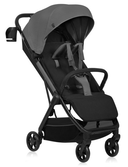 Lionelo - sporta ratiņi JULIE AIR Grey Stone
