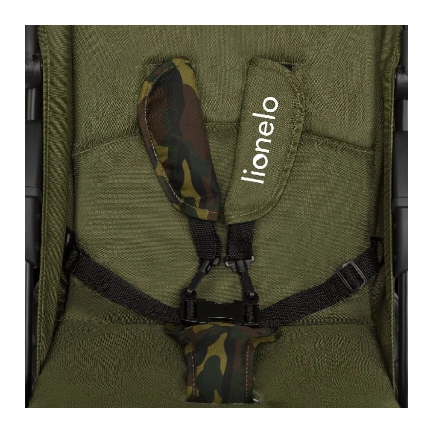 Lionelo - sporta ratiņš EMMA PLUS zaļš