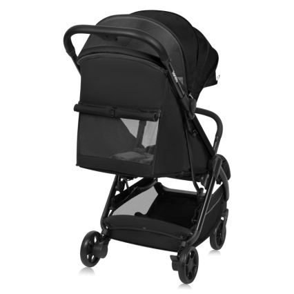 Lionelo - Sporta ratiņš JULIE AIR Black Onyx