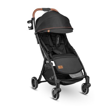 Lionelo - Sporta ratiņš JULIE ONE Black