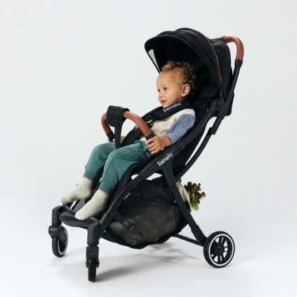 Lionelo - Sporta ratiņš JULIE ONE Black