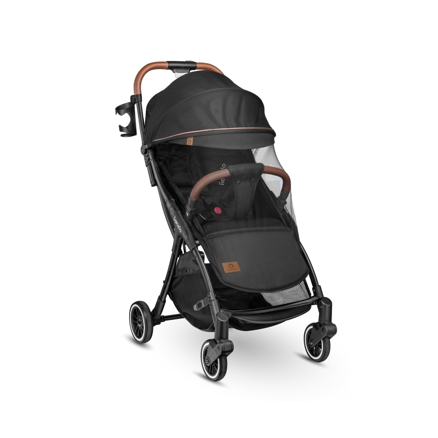 Lionelo - Sporta ratiņš JULIE ONE Black