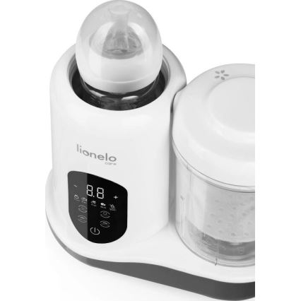 Lionelo - Tvaicētājs 5-in-1 BABYMENU 110W/230V balts/pelēks