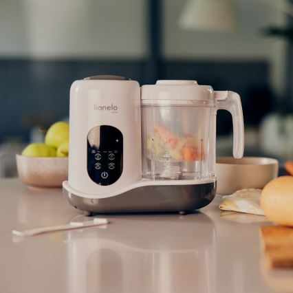 Lionelo - Tvaicētājs 5in1 BABYMENU 110W/230V balta/pelēka