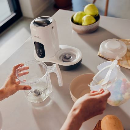 Lionelo - Tvaicētājs 5in1 BABYMENU 110W/230V balta/pelēka