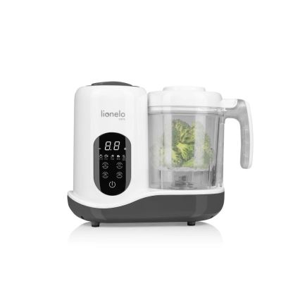 Lionelo - Tvaicētājs 5in1 BABYMENU 110W/230V balta/pelēka