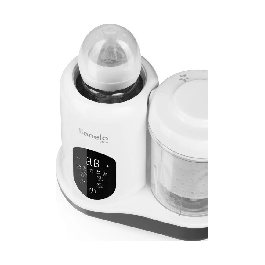 Lionelo - Tvaicētājs 5in1 BABYMENU 110W/230V balta/pelēka