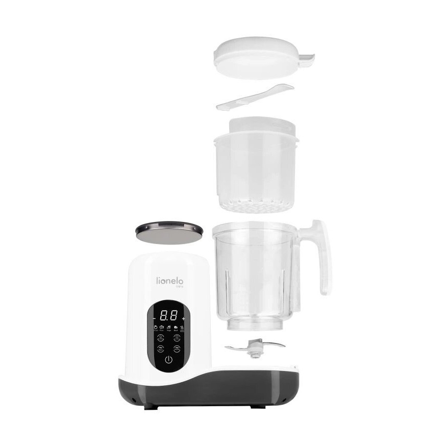 Lionelo - Tvaicētājs 5in1 BABYMENU 110W/230V balta/pelēka