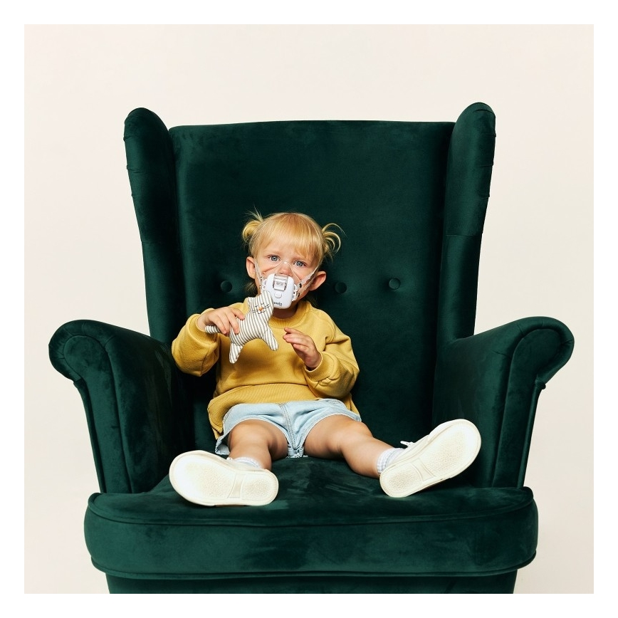 Lionelo - Uzlādējamā inhalācijas maska bērniem NEBI AIR 5V