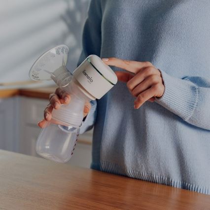 Lionelo - uzlādējamais elektriskais krūts piena sūknis FIDI PLUS 5V 1200 mAh 180 ml