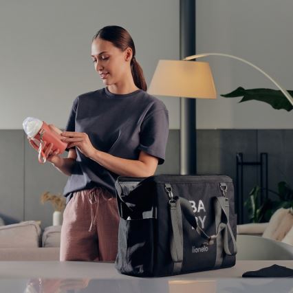 Lionelo - Uzlādējamais pudeļu sildītājs THERMUP GO EVO 18W/5V rozā