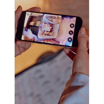 Lionelo - Uzlādējams bērnu monitors BABYLINE GO 5V 3350 mAh