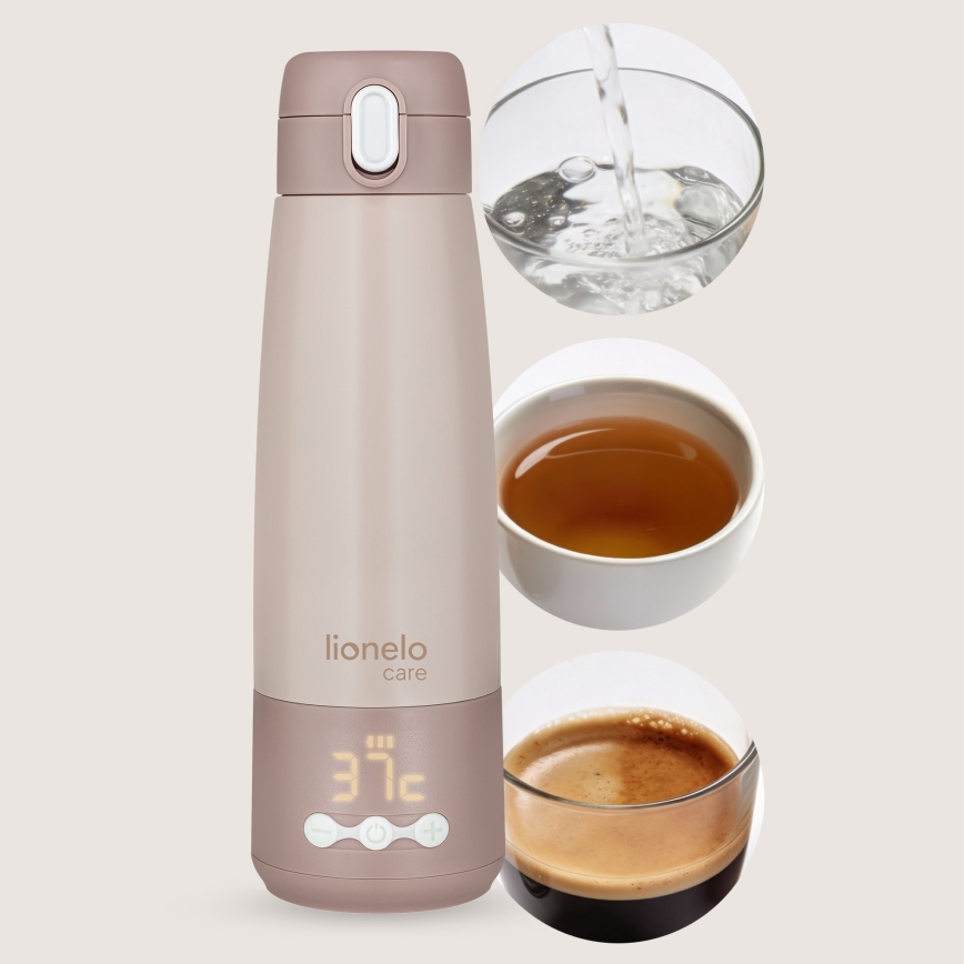 Lionelo - Uzlādējams piena sildītājs THERMUP 55W/5V