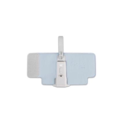 Lionelo - Uzlādējams pudeļu sildītājs THERMUP GO PLUS 10W/5V zils/pelēks