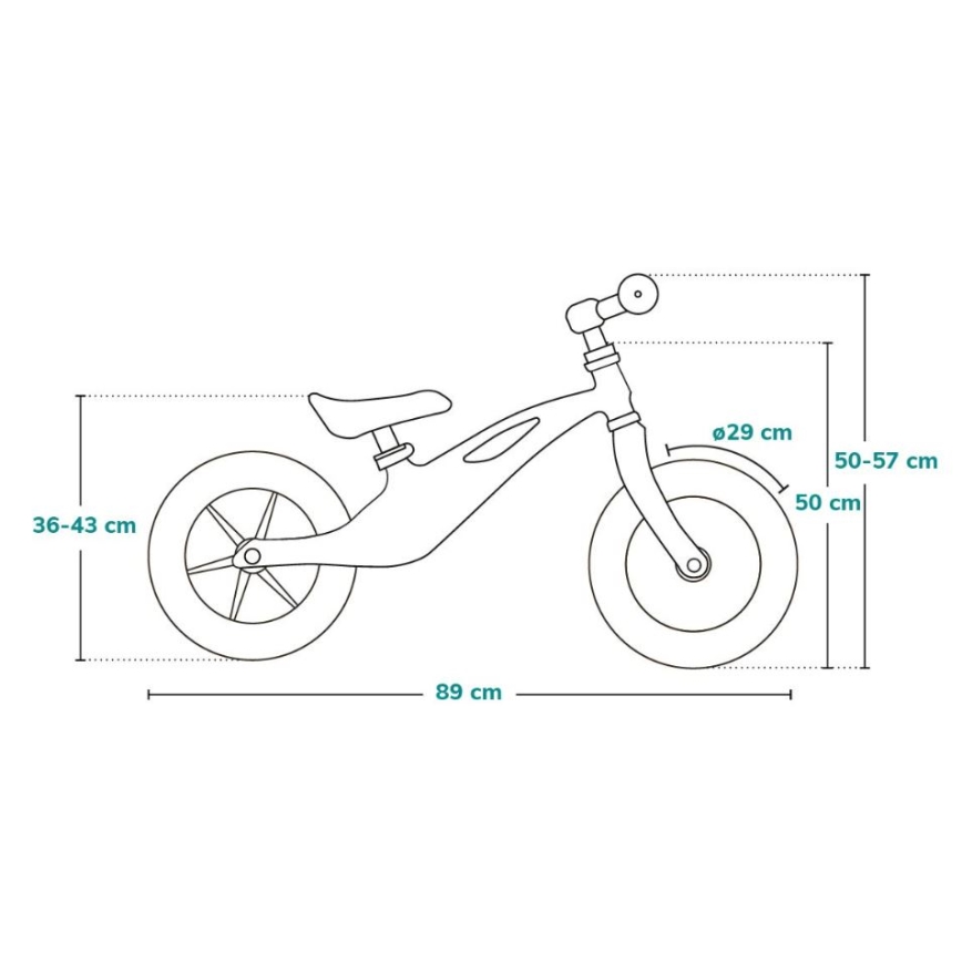 Lionelo - Velosipēds bez pedāļiem BART TOUR rozā/zaļš