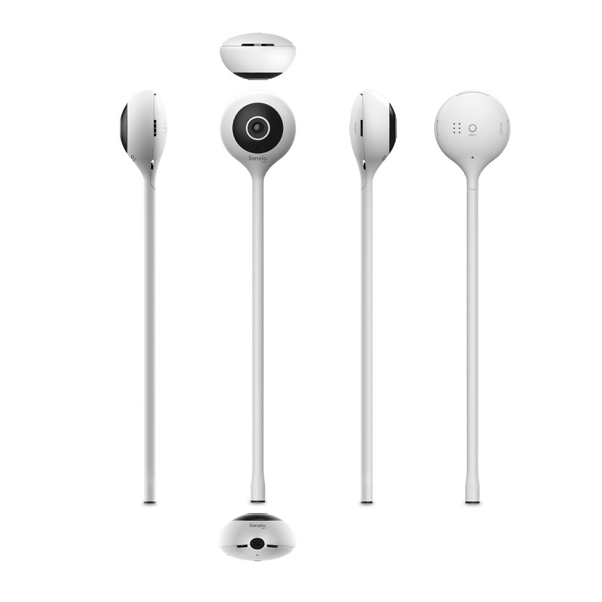 Lionelo - Viedais bērnu monitors BABYLINE SMART Wi-Fi balts