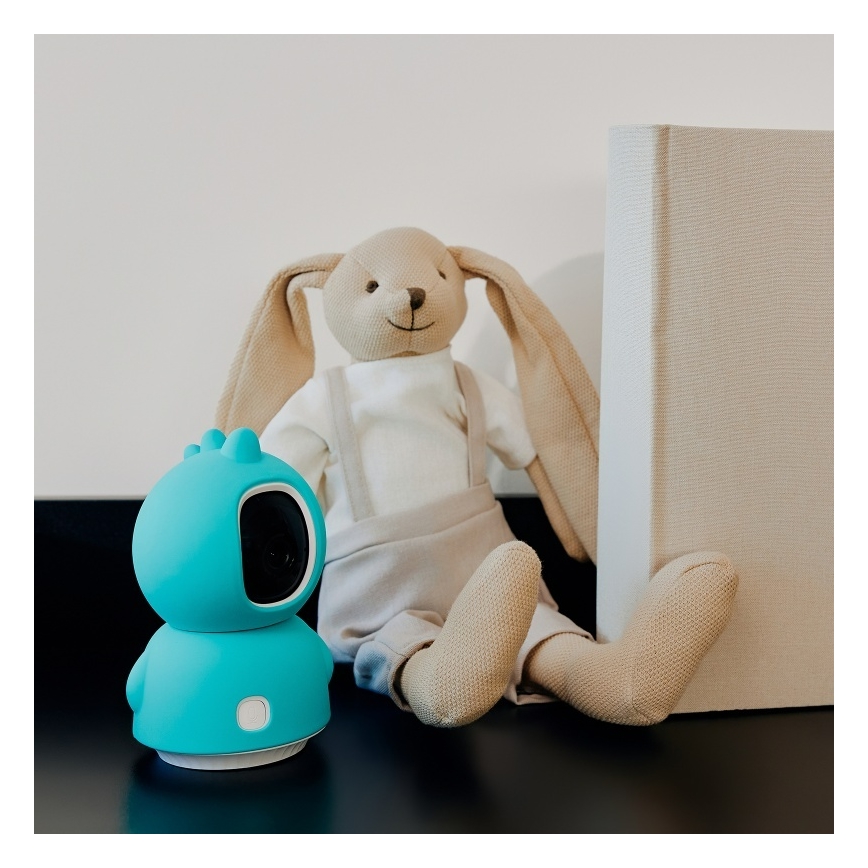 Lionelo - Viedais bērnu video monitors BABYLINE VIEW Wi-Fi 5V balts